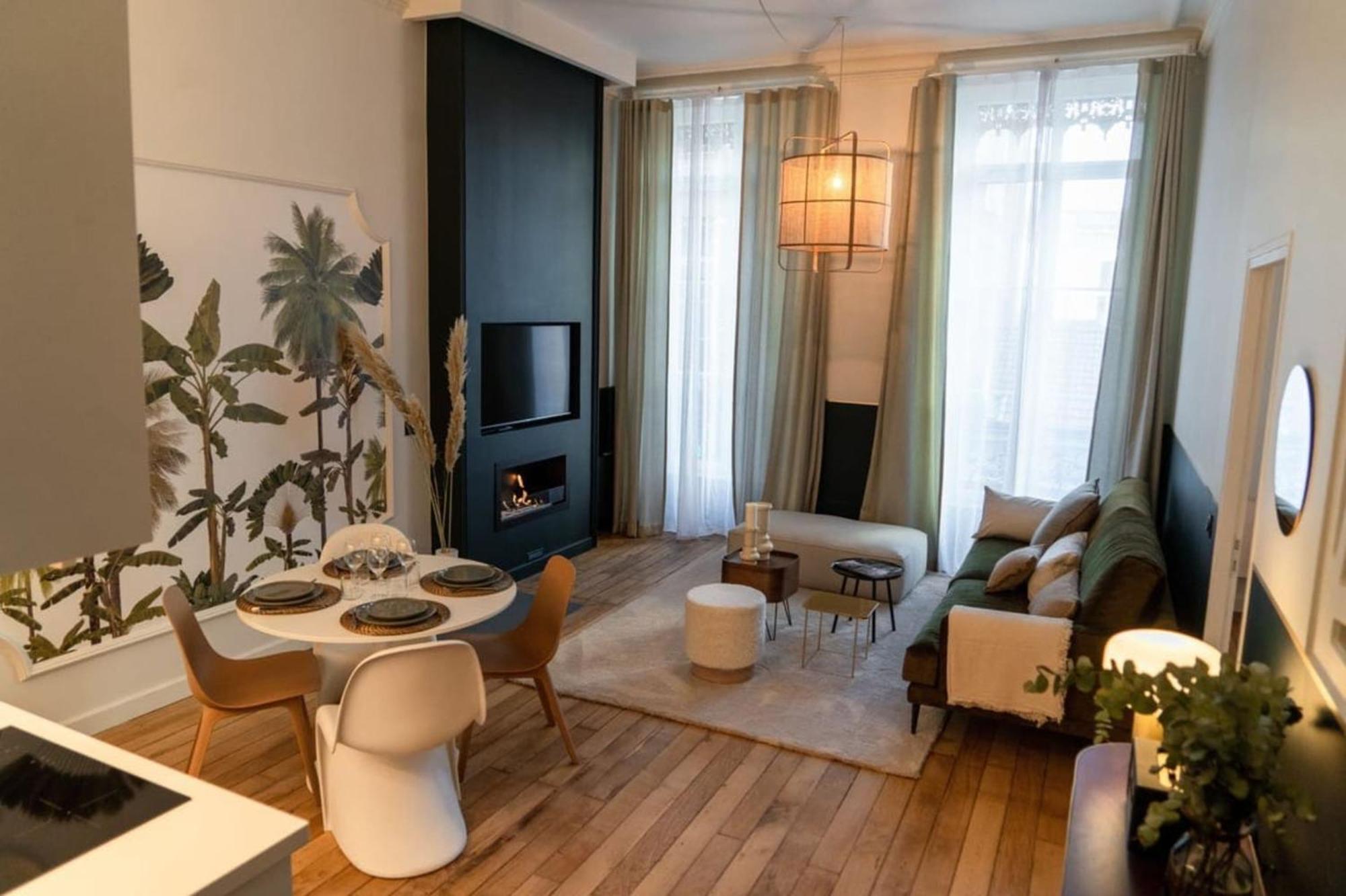 Beige Hospitalite - Coco - Hypercentre-2Chambres-Parking-Zen Saint-Etienne  Exterior foto